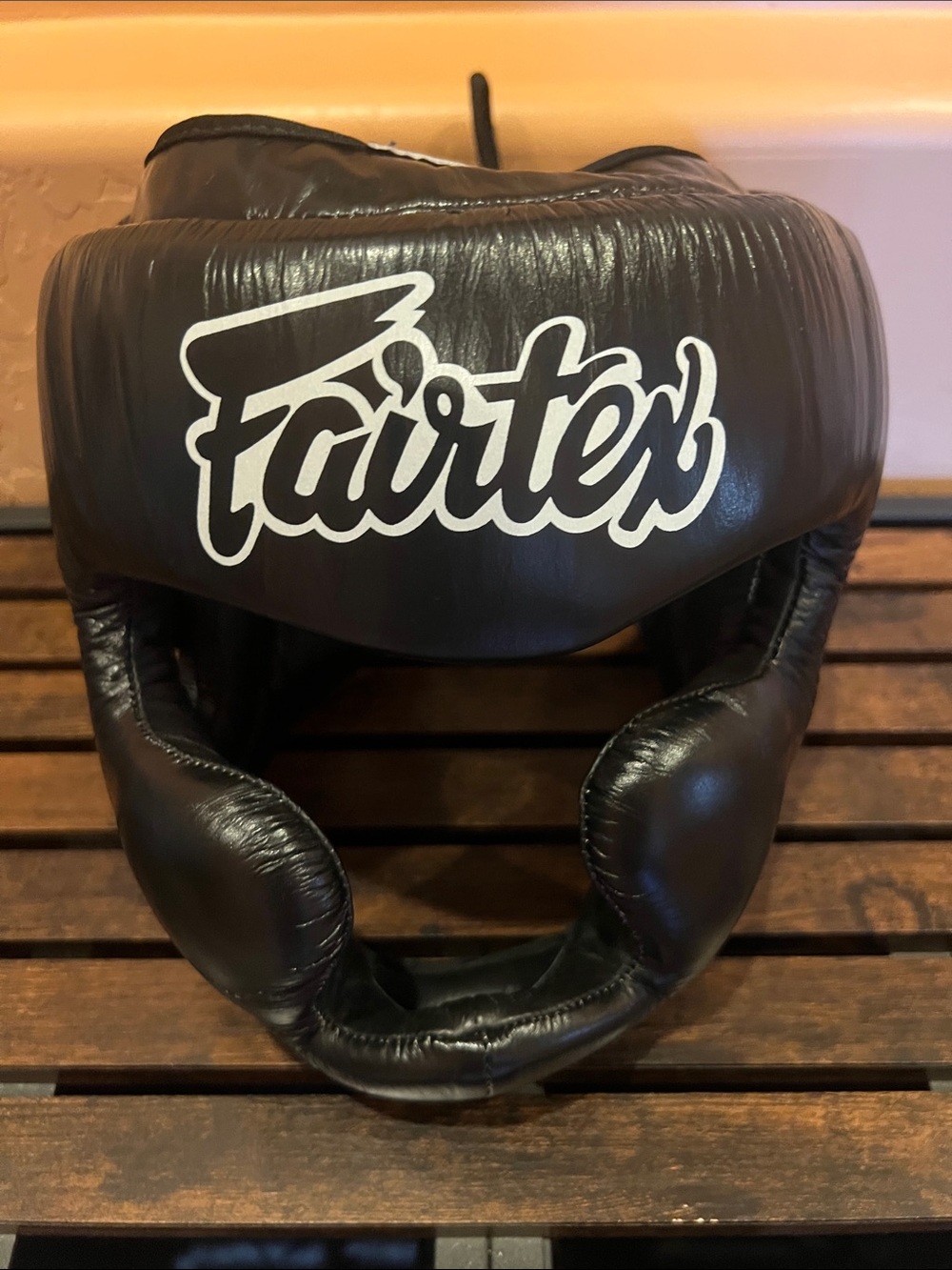 Fairtex headgear size XL. Worn a handful of times.